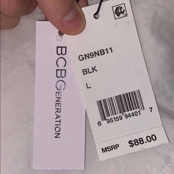 Black one piece bathing suit - Picture 3 of 4